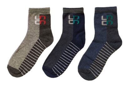 Шкарпетки дитячі Friendly Socks 3011022-008 сер. стрейч різні кольори р.22 (уп.12 пар)