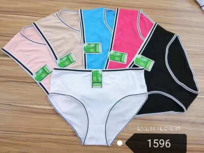 Трусики жіночі Timanni 1596 різні кольори напівбатальні бамбук р.L/XL,XL/2XL (уп.24 шт)