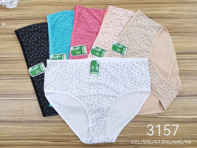 Трусики жіночі Timanni 3157 різні кольори батальні бамбук р.4XL/5XL,5XL/6XL (уп.24 шт)