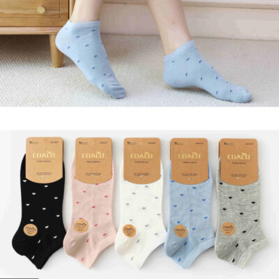 Шкарпетки жіночі Coalo socks 6697-BM кор. стрейч різні кольори р.36-41 (уп.10 пар)