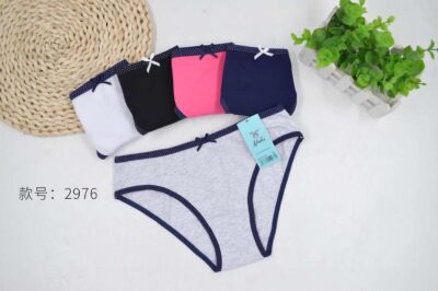 Трусики жіночі Yutu 2976 різні кольори норма  р.S-M/L-XL (уп.24 шт)