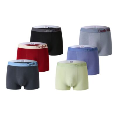 Труси боксери чоловічі Coralle Klaare 91512-R різні кольори норма lycra р.M-2XL  (уп.24 шт)
