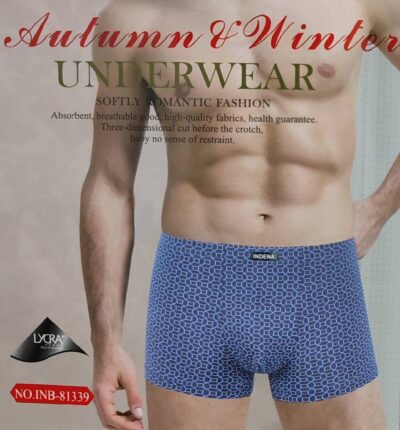 Труси боксери чоловічі Indena 81339 різні кольори норма lycra р.L-4XL (уп.12 шт)