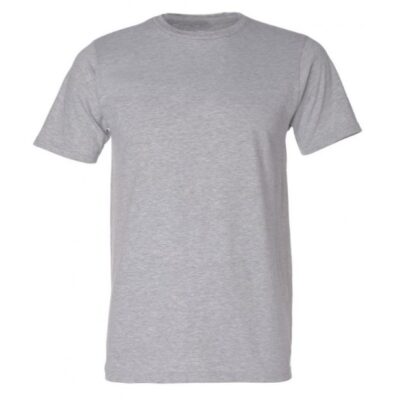 Футболка однотонна чоловіча Марка F4 св.сіра норма lycra р.M-2XL (уп.4 шт)