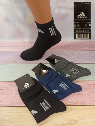 Шкарпетки чоловічі Sport F 0103F сер. стрейч різні кольори р.40-44 (уп.12 пар)