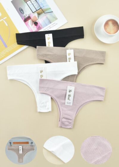 Трусики жіночі Be Real 2403 різні кольори норма р.S-M,L-XL (уп.24 шт)