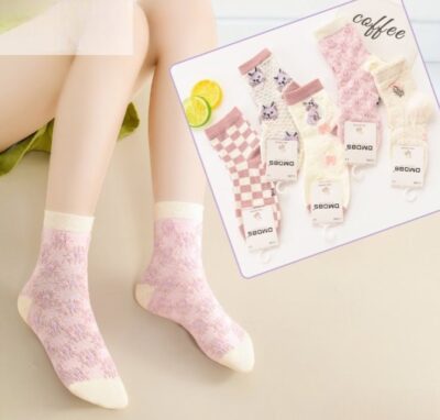 Шкарпетки дитячі Coalo socks 2386-C сер. бавовна різні кольори р.1-6 (уп.30 пар)