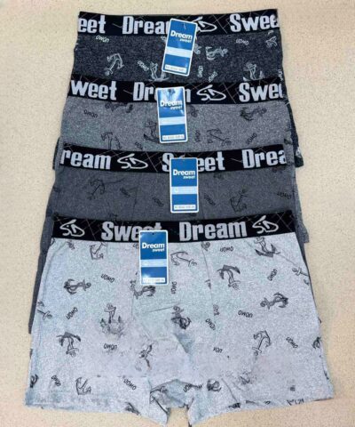 Труси боксери чоловічі Sweet Dream 3322 різні кольори норма бавовна р.L-3XL (уп.12 шт)