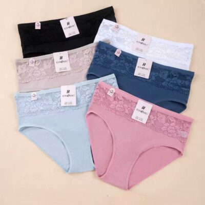 Трусики жіночі Rose Junio 11-706 різні кольори напівбатальні р.XL-4XL (уп.24 шт)