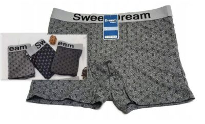 Труси боксери чоловічі Sweet Dream 3180-3 різні кольори напівбатальні бавовна р.2X-4XL (уп.12 шт)