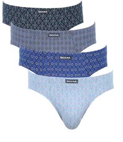 Труси плавки чоловічі Indena 41002 різні кольори норма lycra р.3XL-4XL (уп.18 шт)
