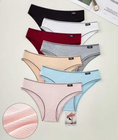 Трусики жіночі Coralle Klaare 40668 різні кольори норма р.S-M/L-XL (уп.24 шт)