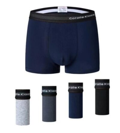 Труси боксери чоловічі Coralle Klaare 30574-Е різні кольори норма lycra р.M-3XL  (уп.24 шт)