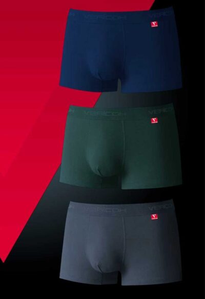 Труси боксери чоловічі Vericoh 7809-V7B різні кольори батальні бавовна р.5XL-7XL (уп.12 шт)