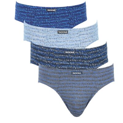 Труси плавки чоловічі Indena 41003 різні кольори норма lycra р.3XL-4XL (уп.18 шт)