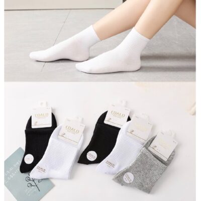 Шкарпетки жіночі Coalo socks 7500-BY сер. стрейч різні кольори р.36-41 (уп.10 пар)