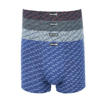 Труси боксери чоловічі Indena 81172 різні кольори норма lycra р.L-4XL  (уп.12 шт)
