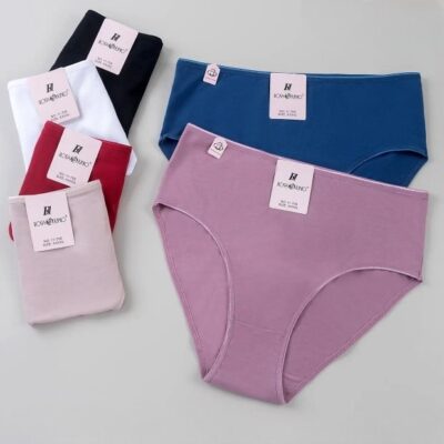 Трусики жіночі Rose Junio 11-709 різні кольори напівбатальні р.XL-4XL (уп.24 шт)