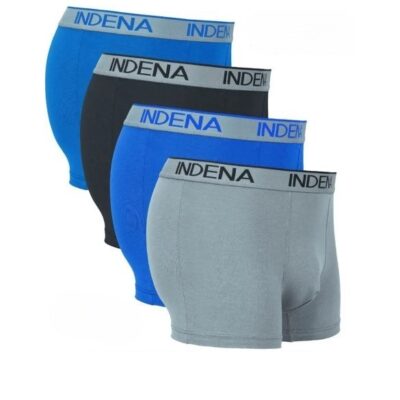 Труси боксери чоловічі Indena 81321 різні кольори норма lycra р.L-4XL (уп.12 шт)