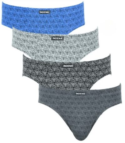 Труси плавки чоловічі Indena 39635 різні кольори норма lycra р.XL-4XL (уп.18 шт)