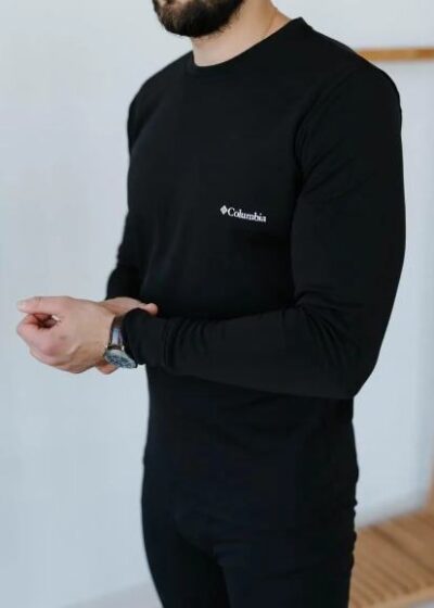 Термо комплект чоловічий Columbia Komora чорний норма р.2XL (уп. 3 шт)