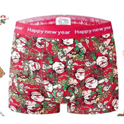 Труси боксери чоловічі Hello on Me 4828-DH різні кольори норма lycra р.M-3XL  (уп.24 шт)
